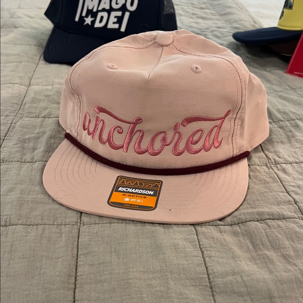 Anchored Pink Women's Cap